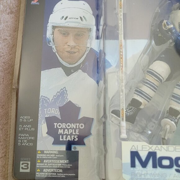 Alex Mogilny Toronto Maple Leafs NHL Mcfarlane Sportspicks Hockey Figure New - Picture 4 of 8